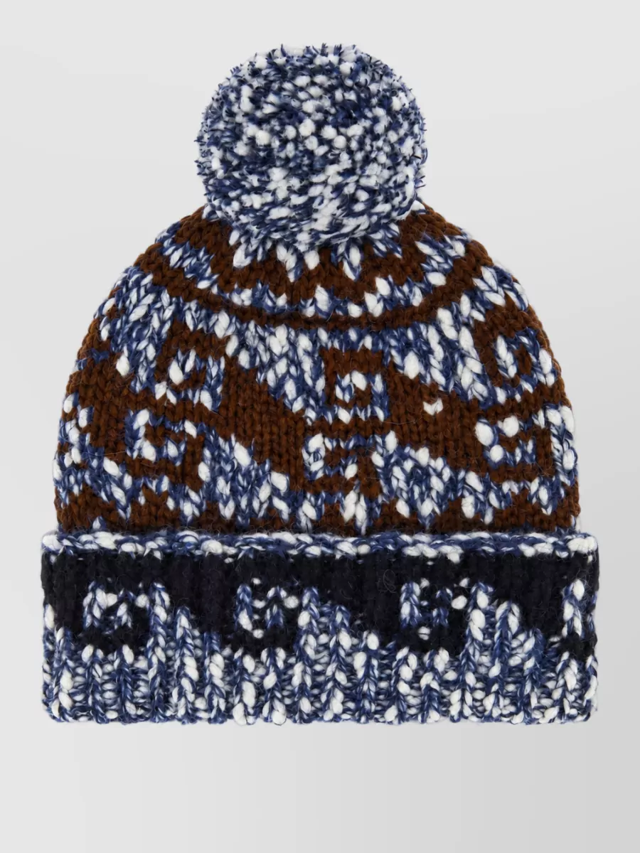 Moncler wool alpaca beanie
