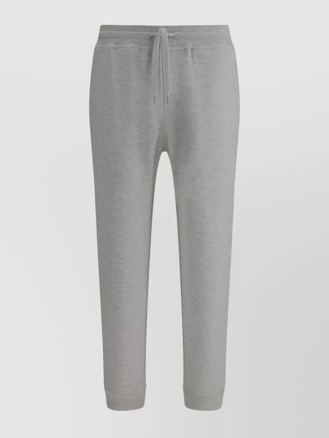 Brunello Cucinelli Stylish Cotton Jogger Trousers In Gray