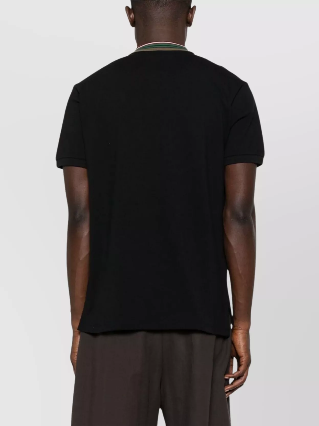 Vivienne Westwood Striped Collar Polo Shirt