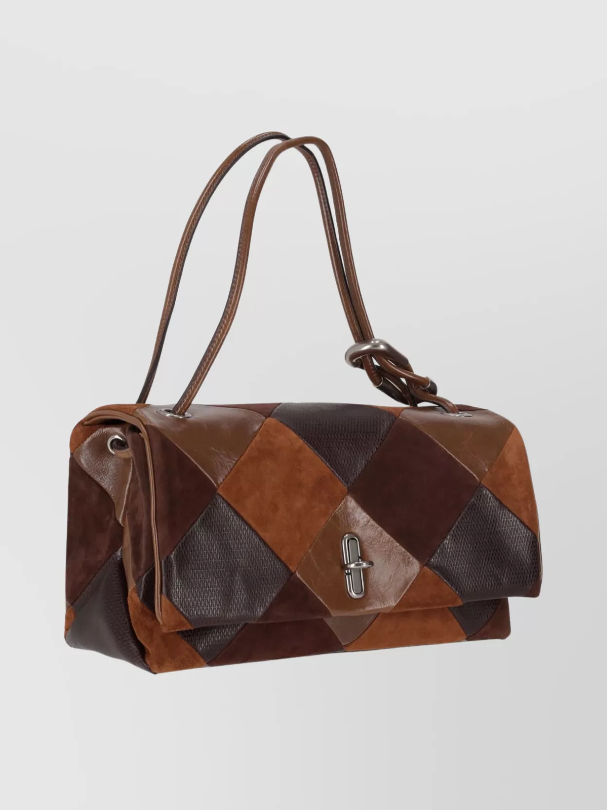 Marc Jacobs Large Rectangular Shoulder Bag Handles In Brown