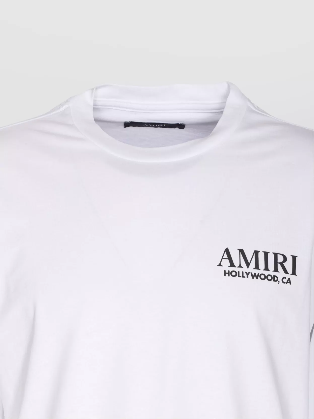 Amiri Stacked Bones Crewneck Sweater With Graphic Print In White