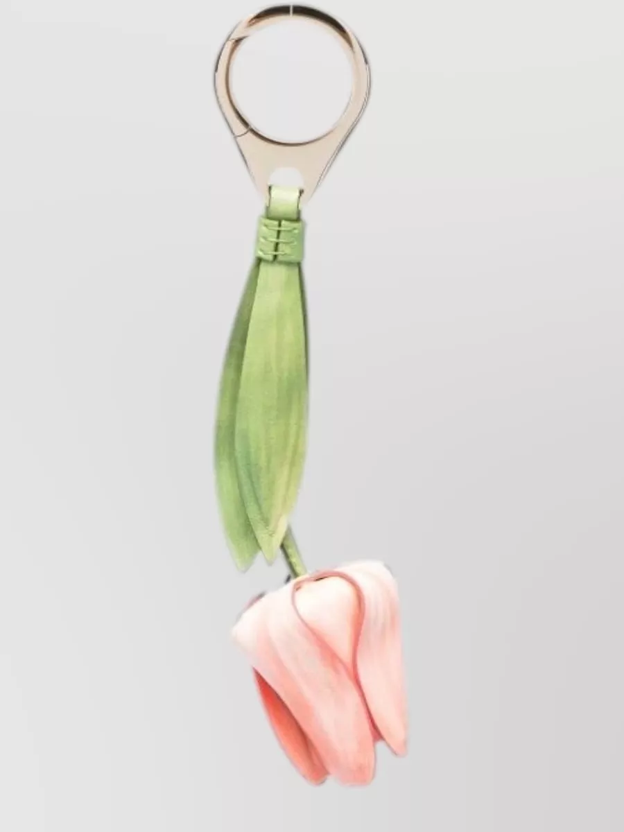 Christian Louboutin Leather Tulip Bag Charm
