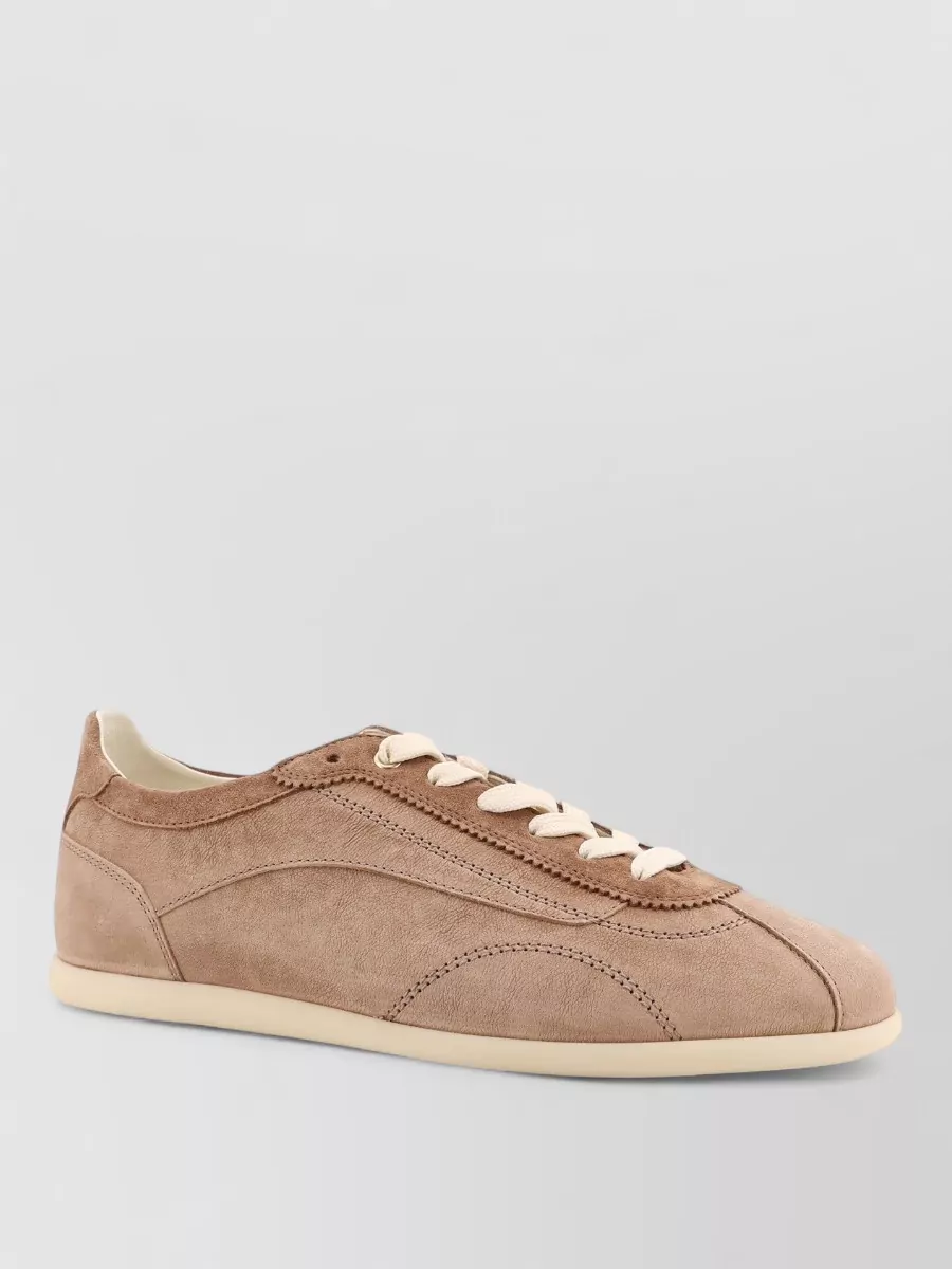 Brunello Cucinelli Leather Low-Top Sneakers
