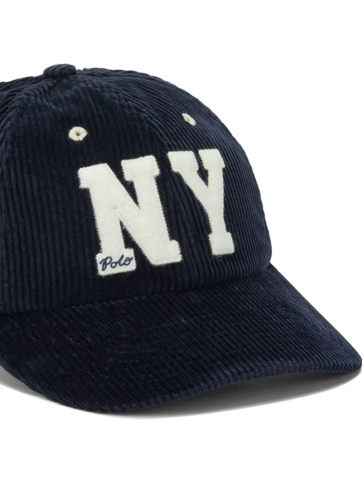 Polo Ralph Lauren Curved Brim Corduroy Texture Hat Collection