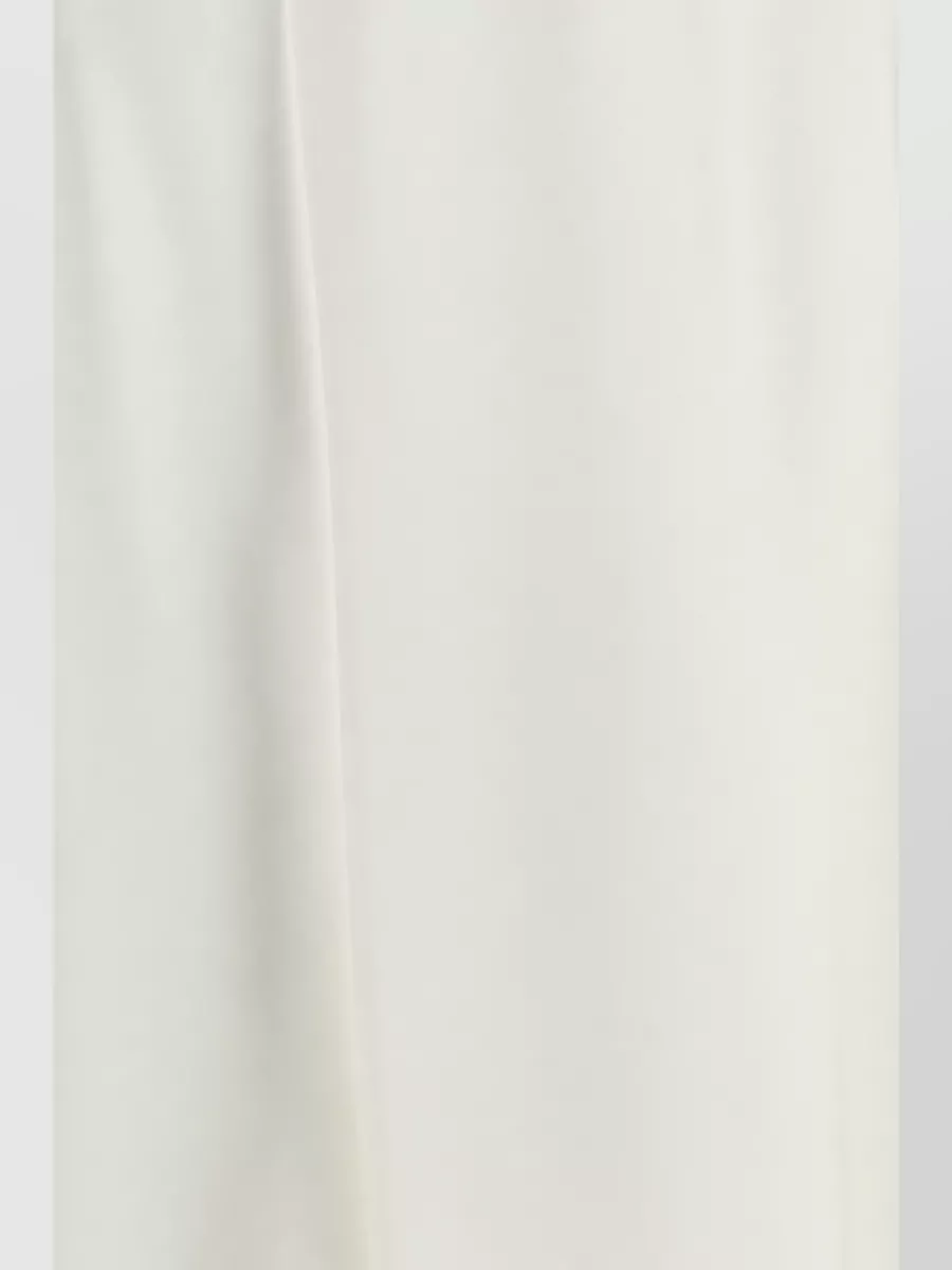 Brunello Cucinelli Wool Blend A-Line Skirt