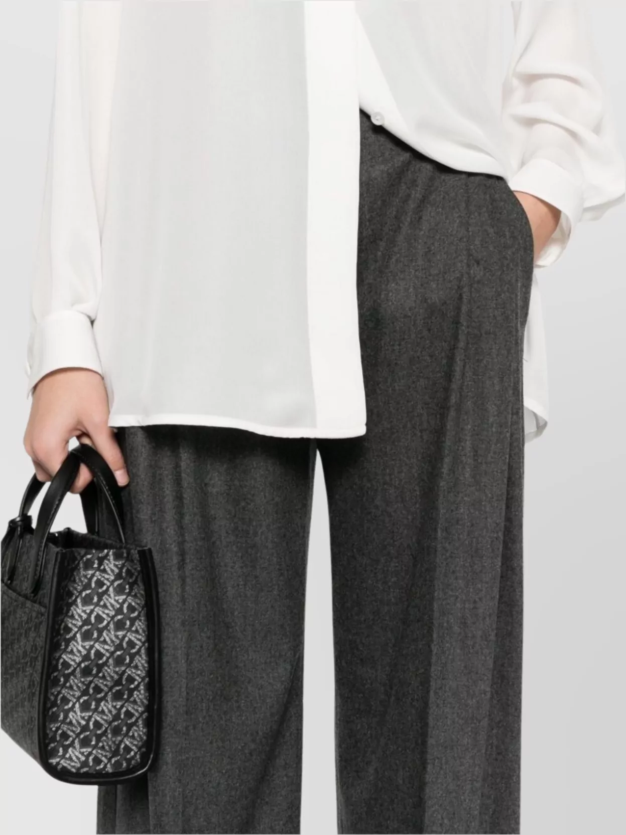 Emporio Armani Trousers Wool Belt Loops