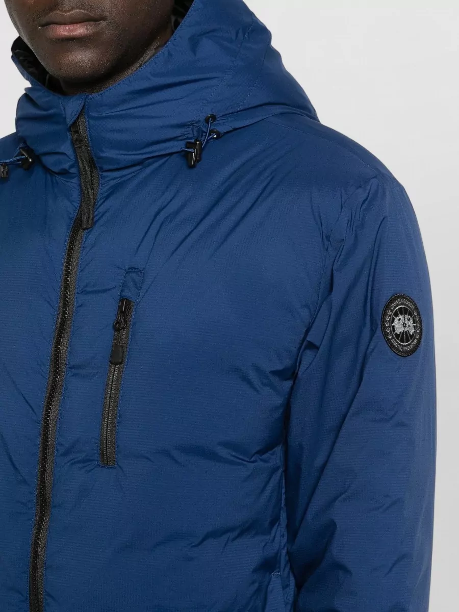 Canada Goose Lodge Hooded Down Jacket Duck Padding