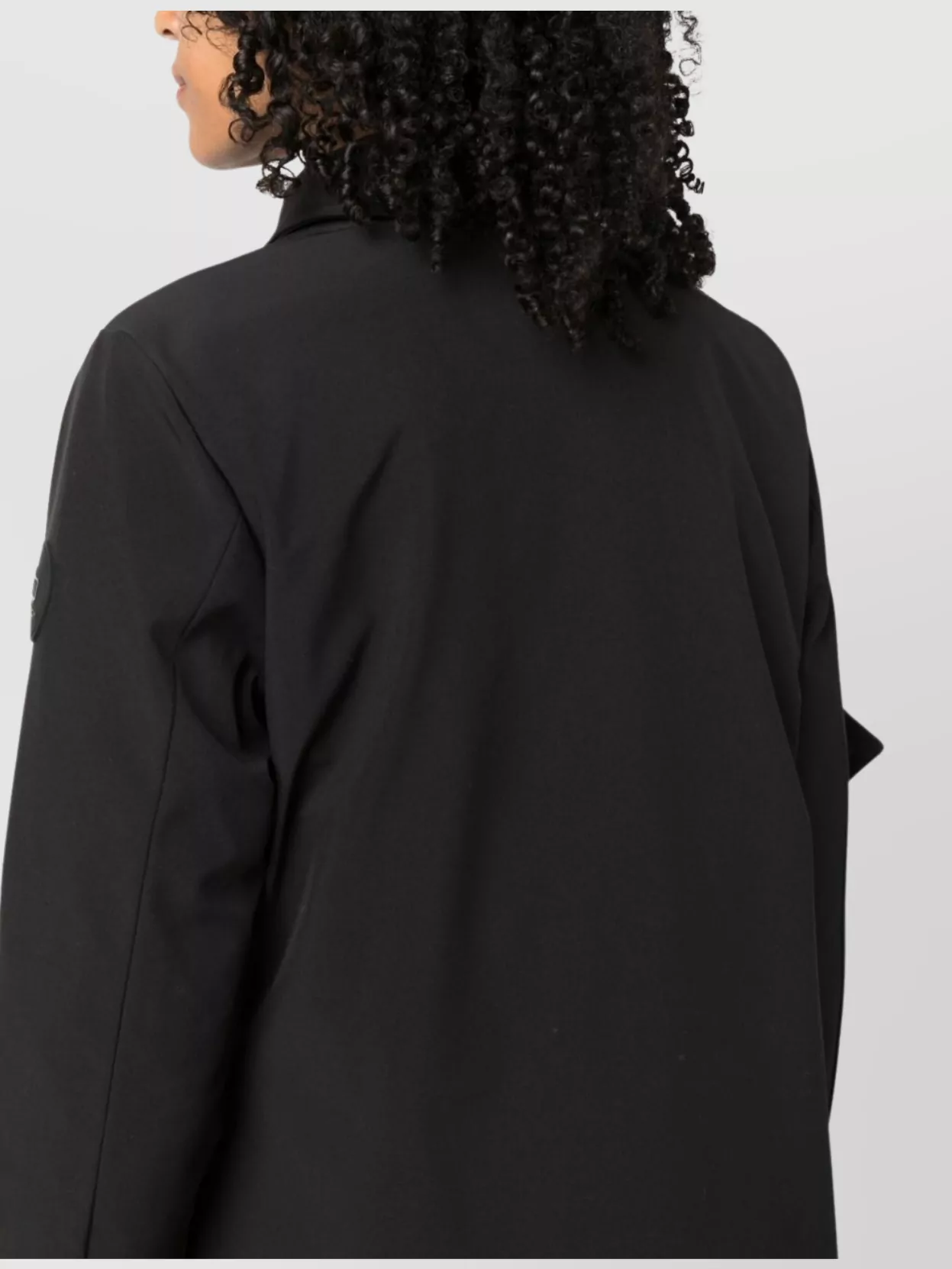 Woolrich Hooded Trench Coat With Long Sleeves And Pockets