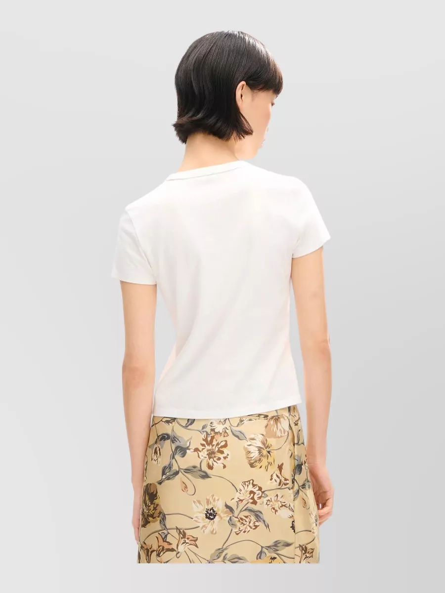 Kenzo Cotton Embroidered T-Shirt