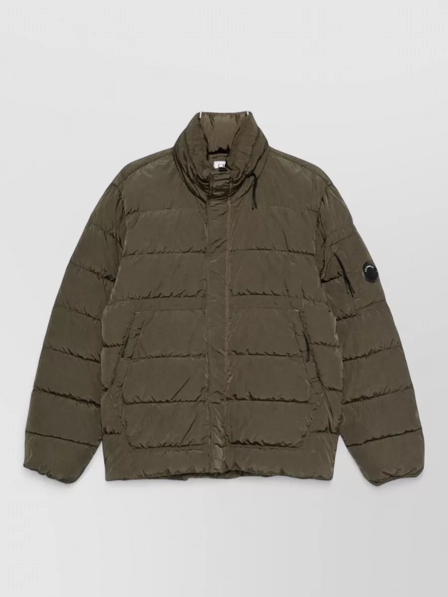 C.p. Company Down Quilted High-Neck Puffer Jacket