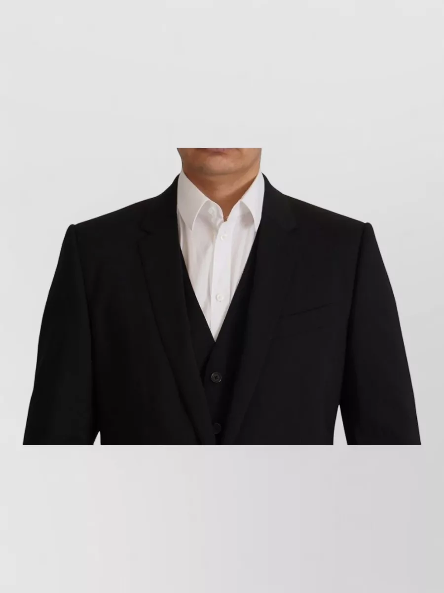 Dolce&Gabbana Virgin Wool Suit Jacket