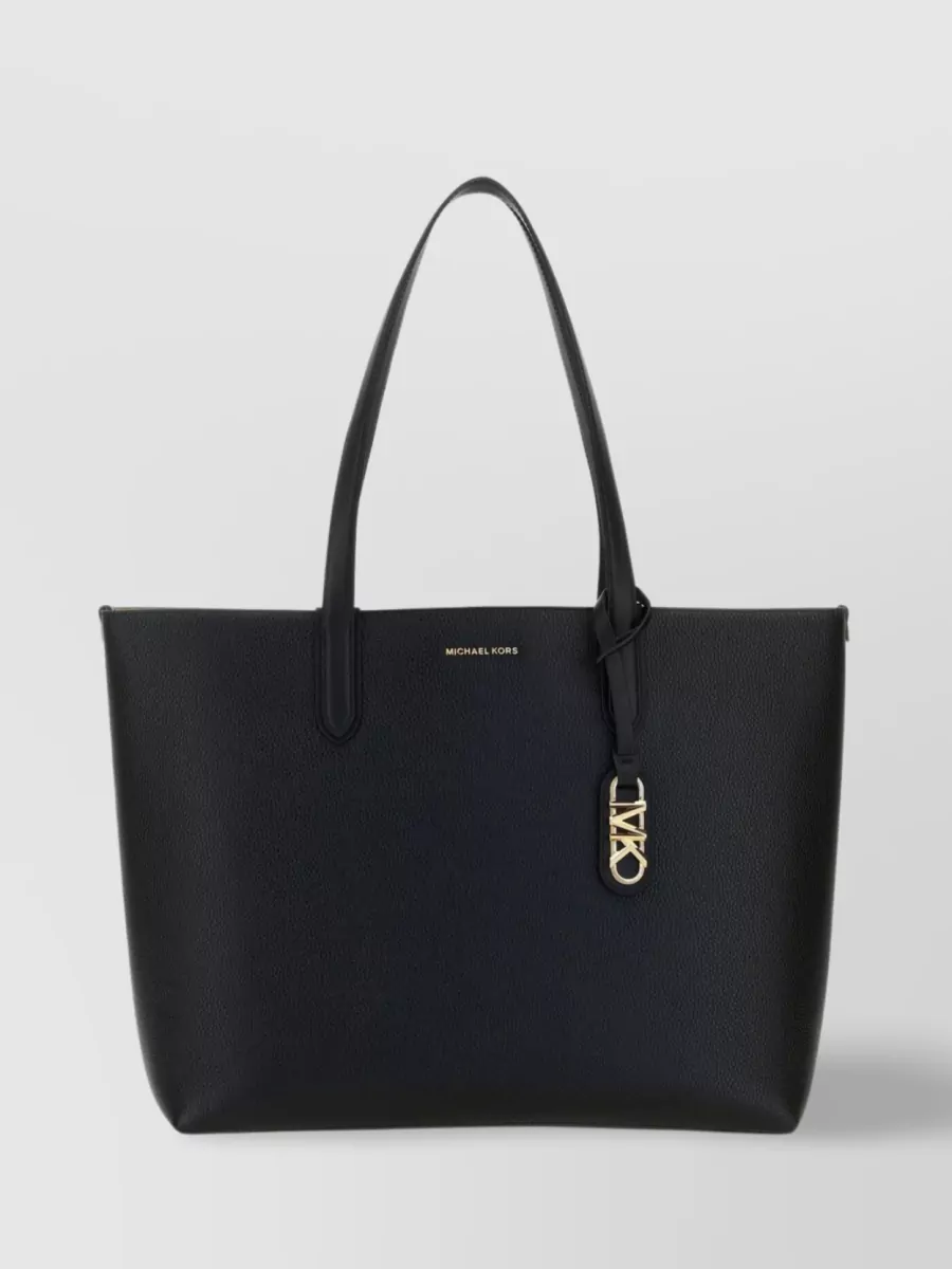 Shop Michael Kors Extra-large Eliza Tote Bag In Black