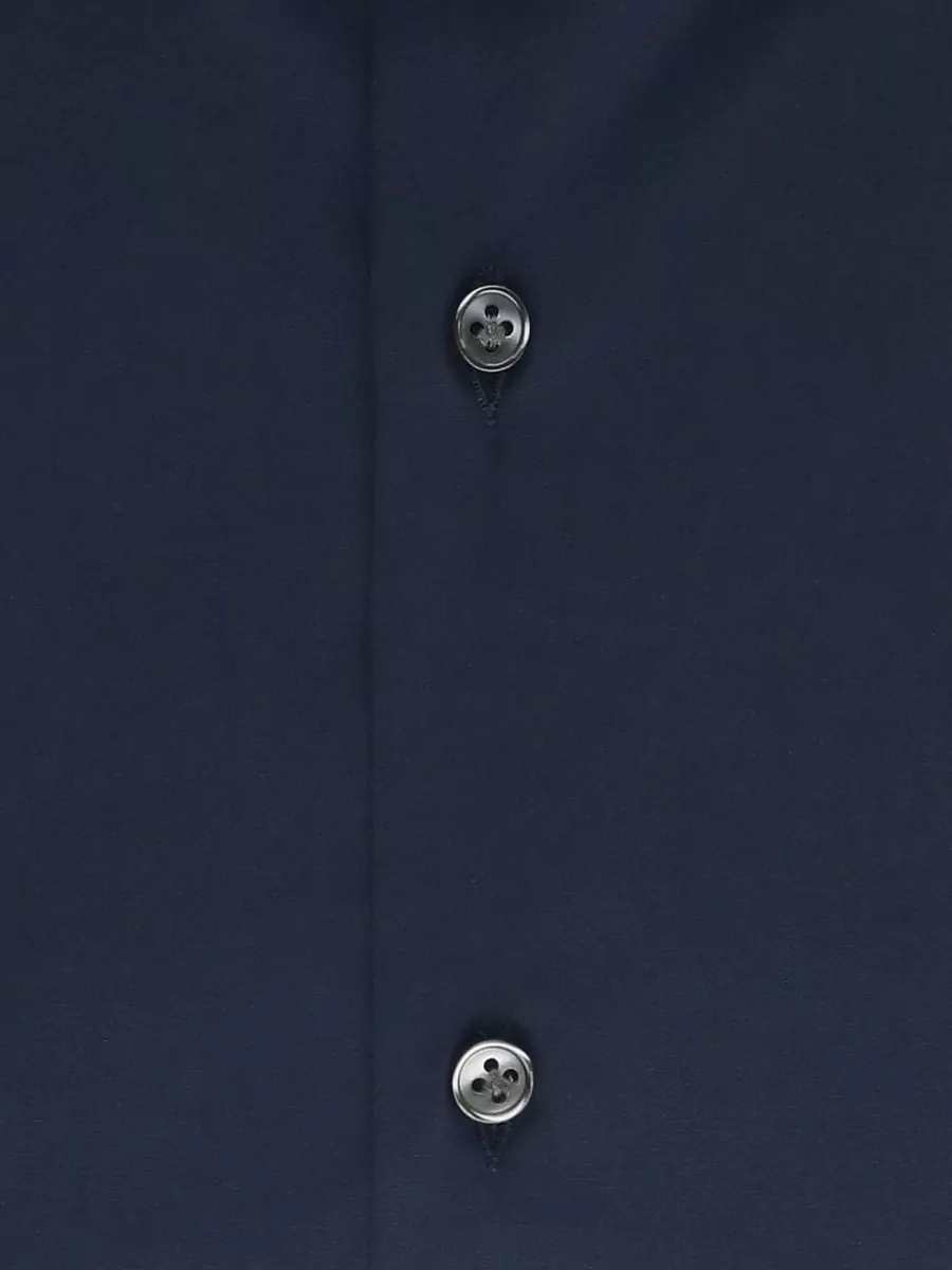 Fay Tailored Collar Long Sleeve Cotton Shirt