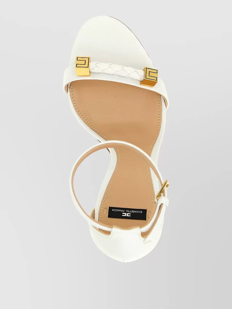 Elisabetta Franchi Leather Sandals