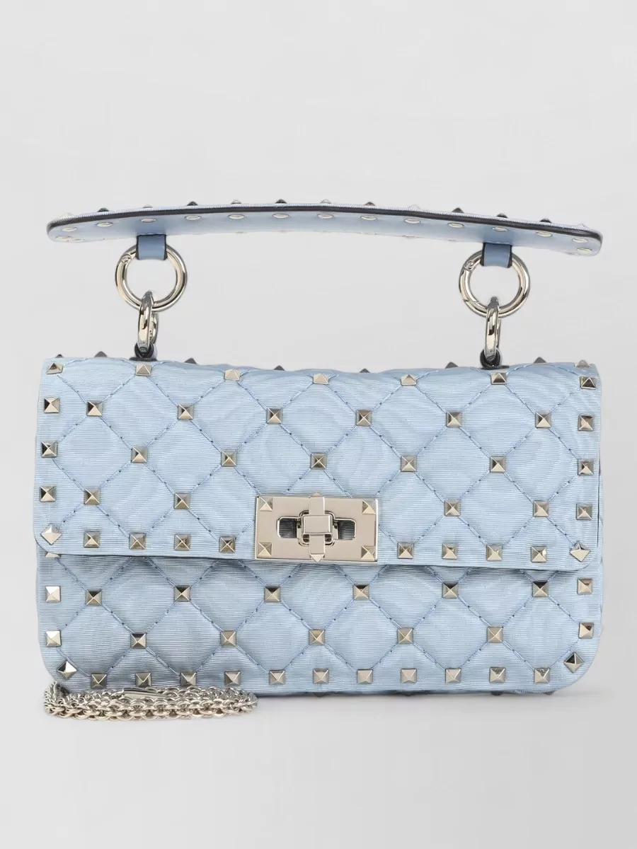 Valentino Garavani Rockstud Spike Small Leather Shoulder Bag