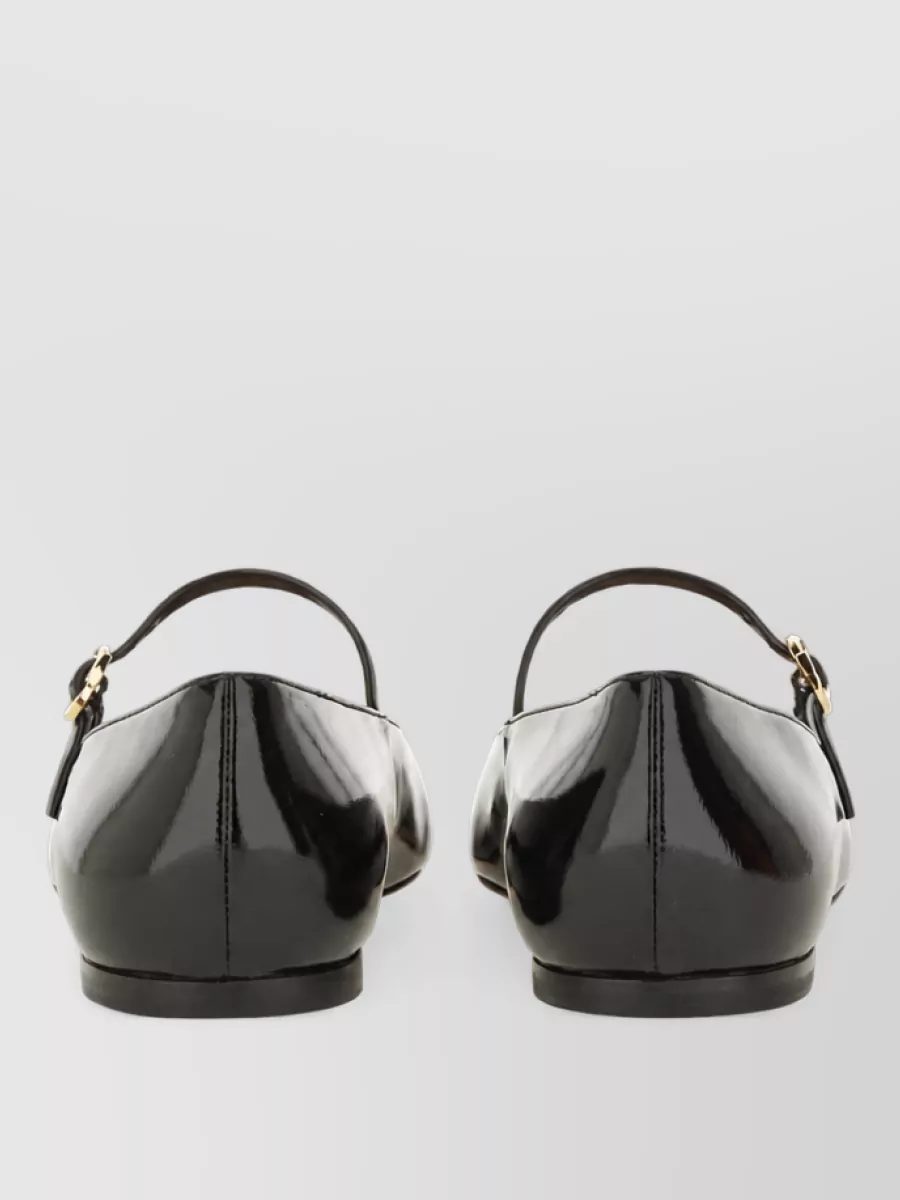 Gianvito Rossi Leather Ballerina Shoes