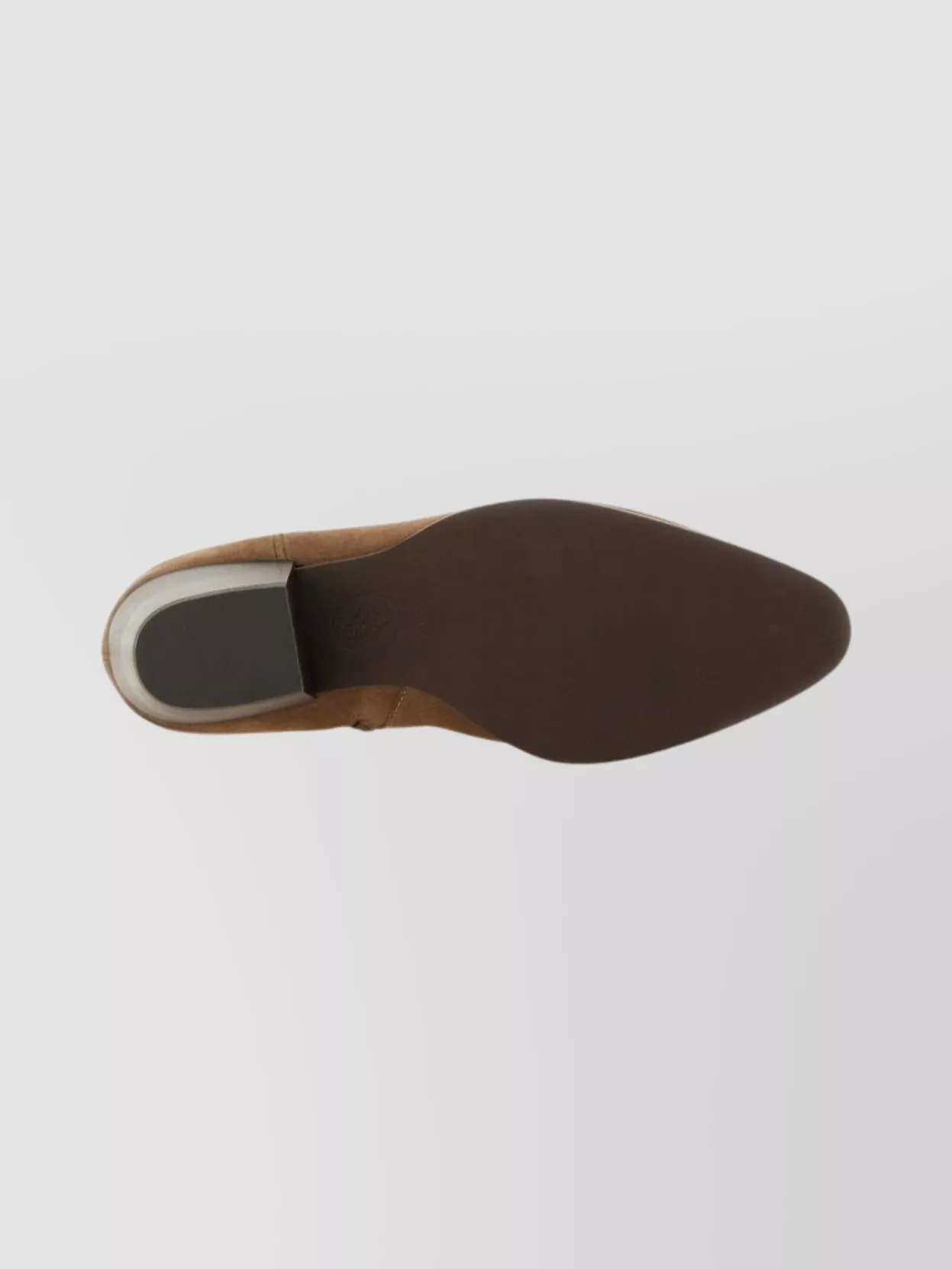Ash Suede Ankle Boots Stacked Heel