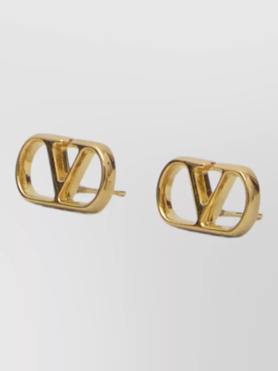 Valentino Garavani Logo Earrings