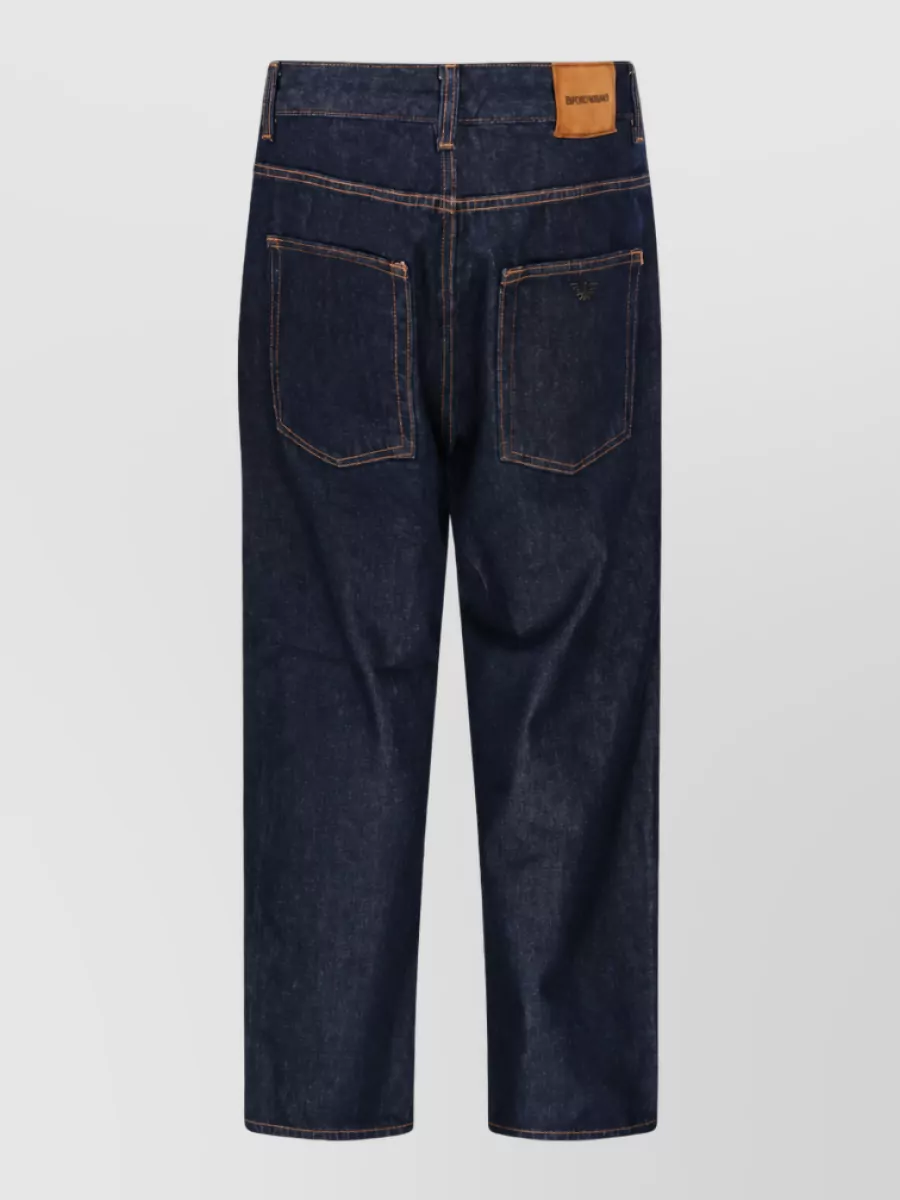 Emporio Armani Denim Straight-Leg Jeans