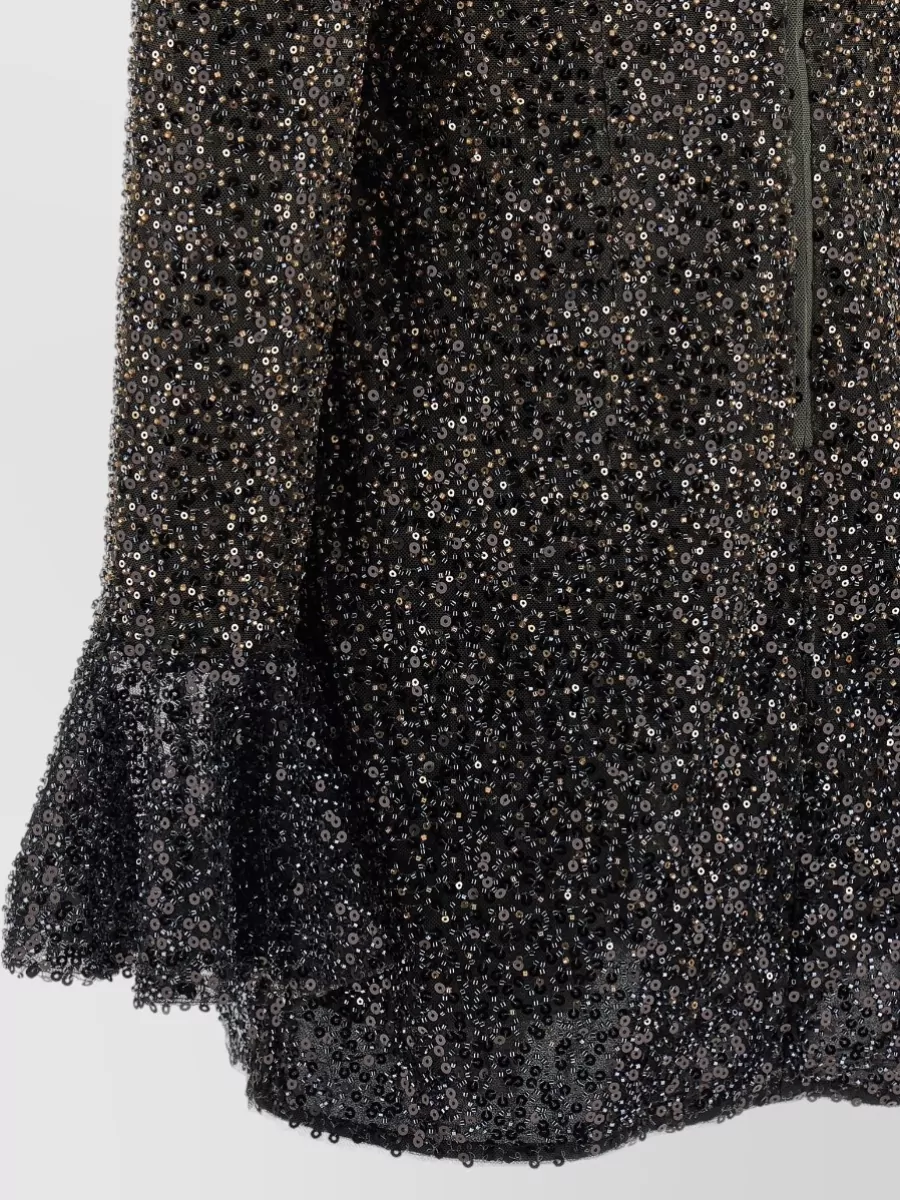 Rotate Birger Christensen Beaded Mini Dress