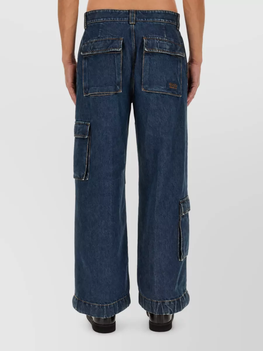 Gucci Denim Straight-Leg Jeans