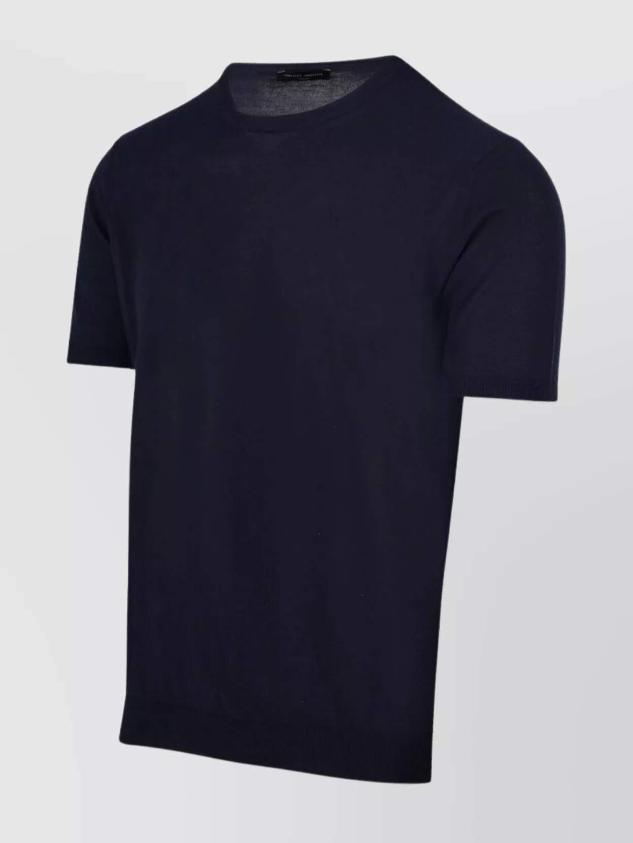 Roberto Collina Crew Neck Short Sleeve Sweater