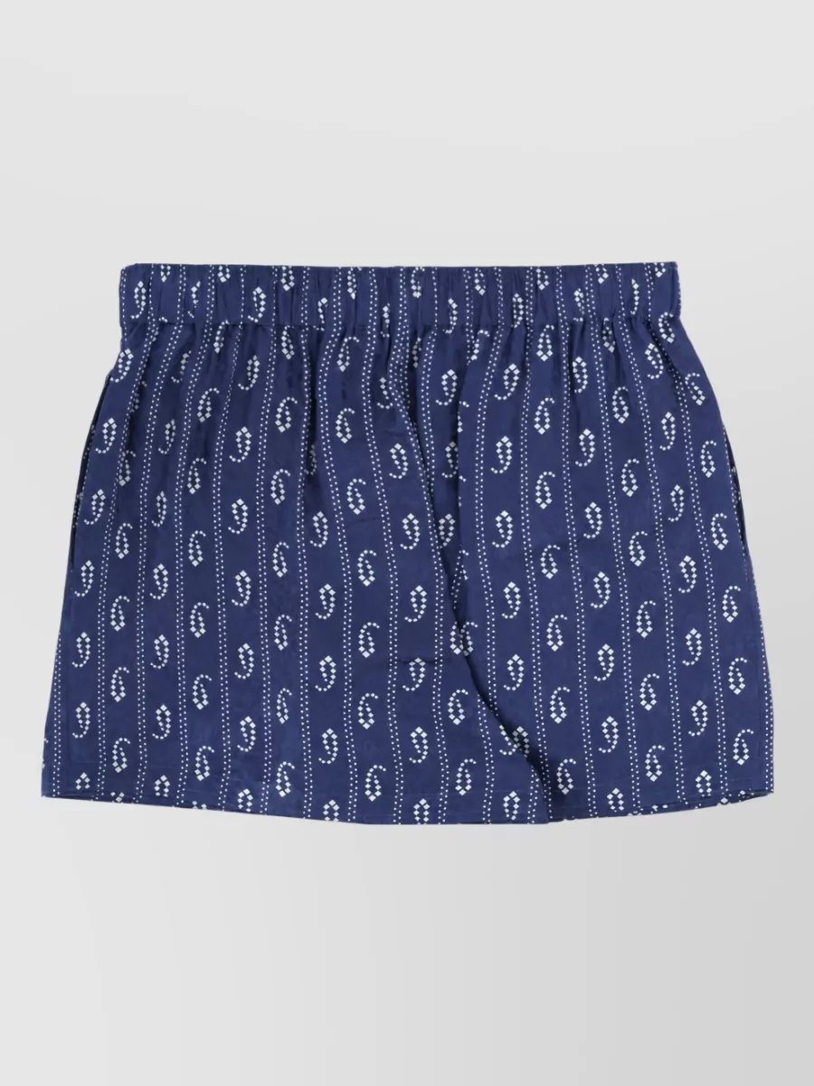 Tory Burch Silk Camp Pyjama Shorts