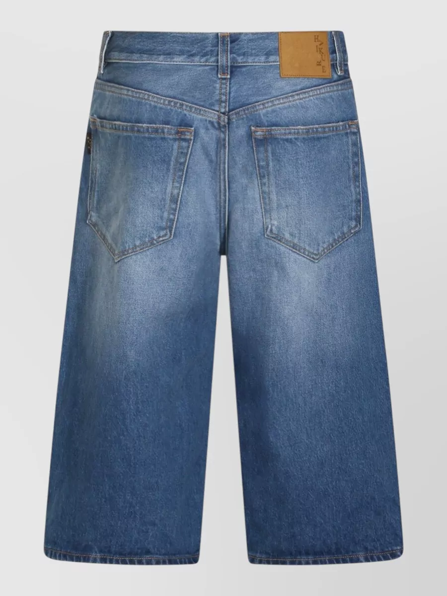 Haikure Denim Bermuda Shorts