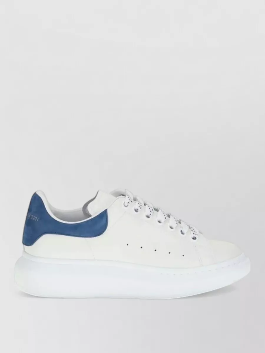 Alexander Mcqueen Leather Low-Top Sneakers