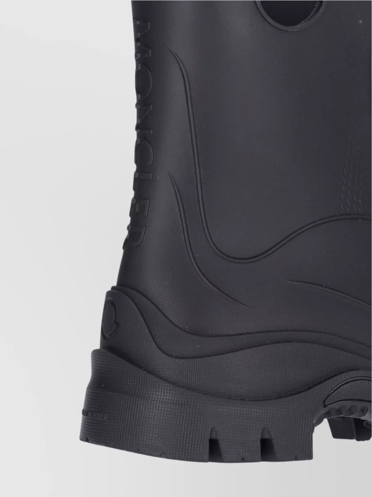 Moncler Boots Short Holes Round Tip Rubber Sole