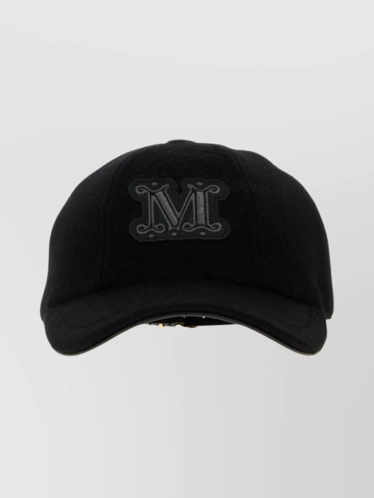 Max Mara Fedora Hat With Curved Brim Design