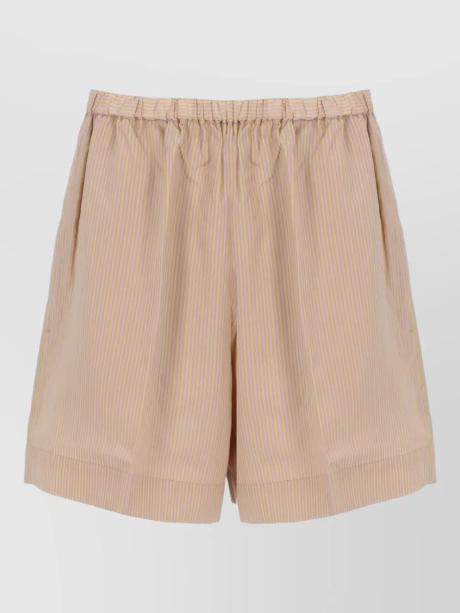 Patou silk-blend cropped trousers