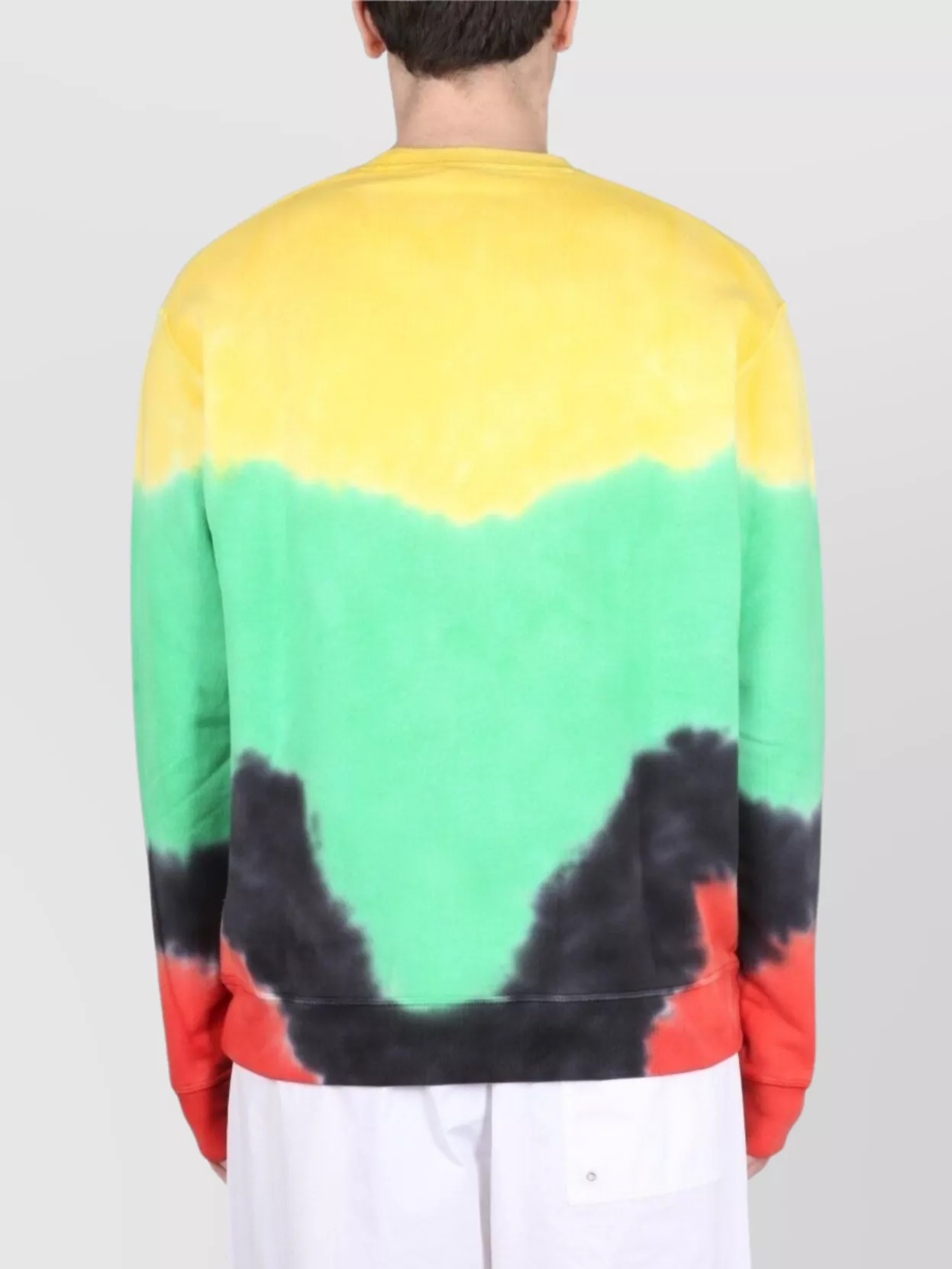 Shop Dsquared2 Jamaica Sweatshirt Cool Fit Regular Tie-dye