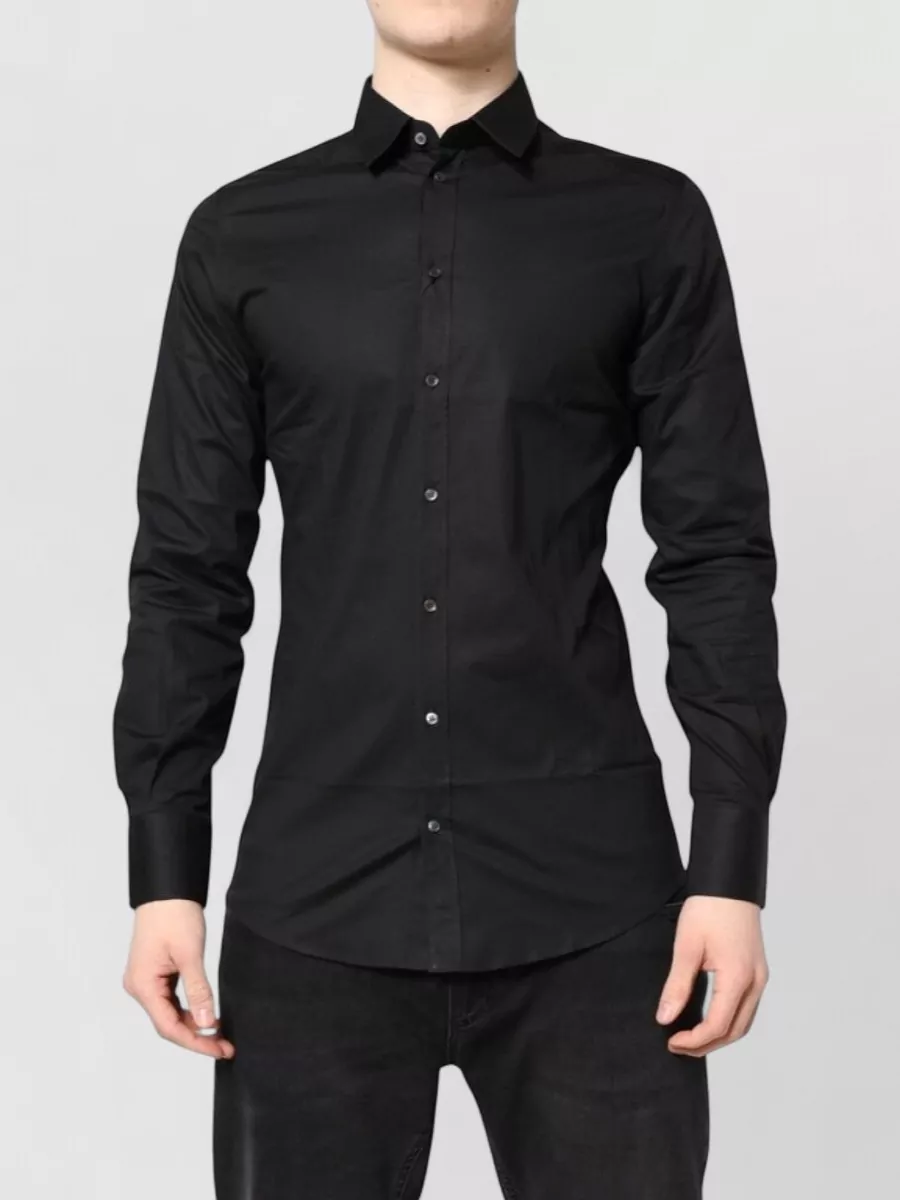 Dolce&Gabbana Cotton long-sleeve dress shirt