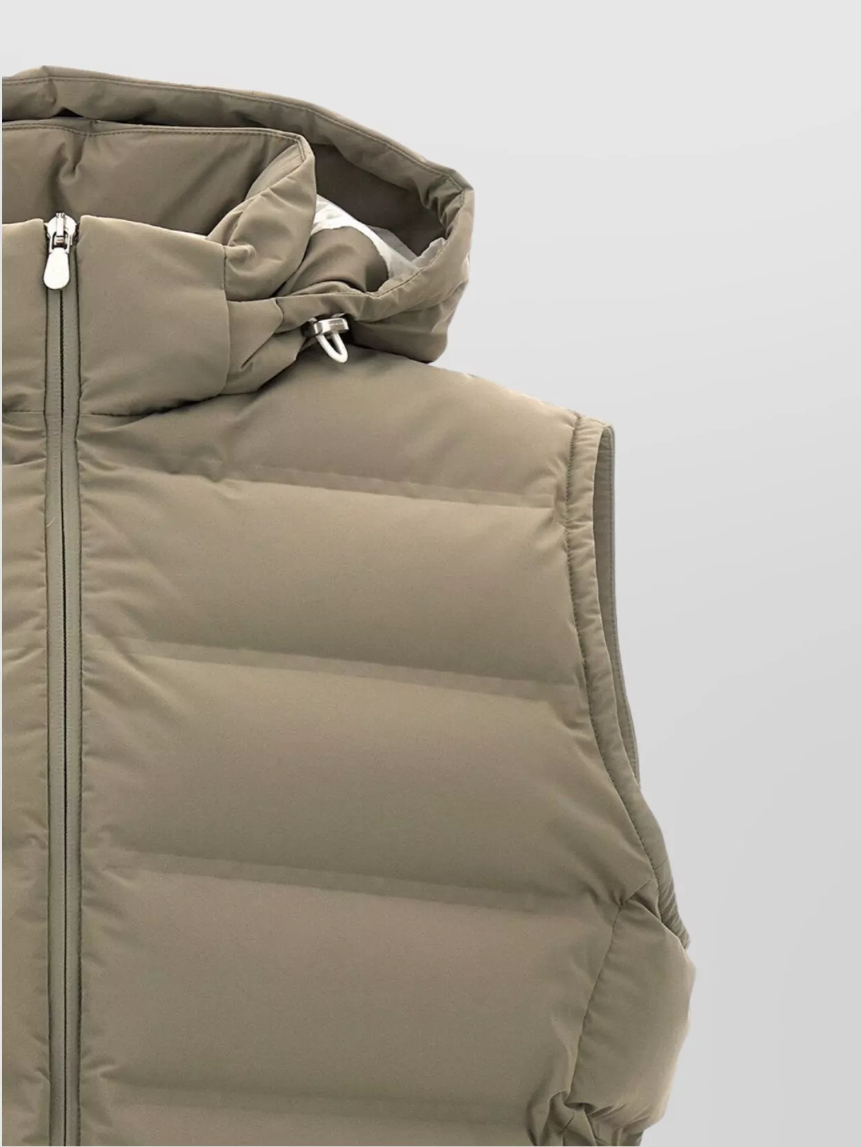 Brunello Cucinelli Sleeveless Padded Vest Hood