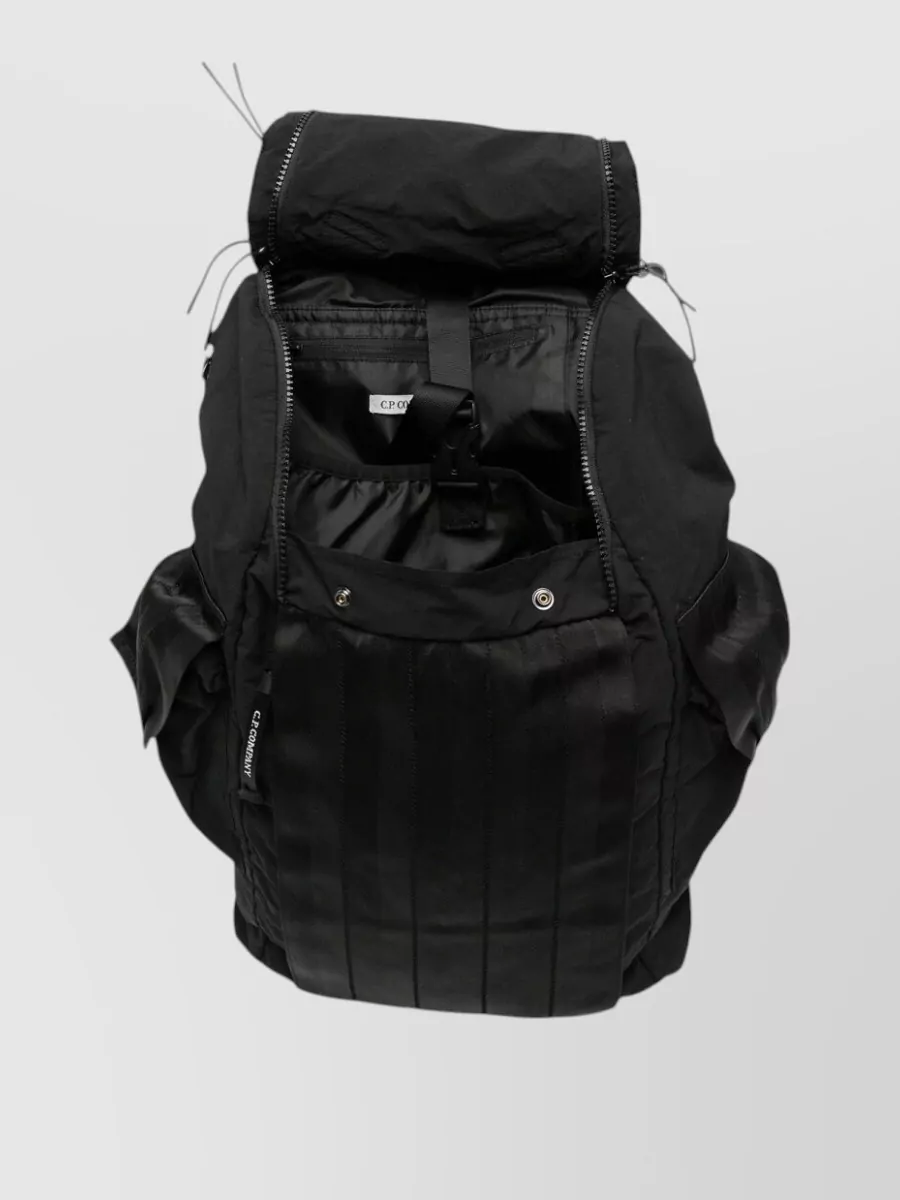 C.p. Company Logo-Embroidered Backpack