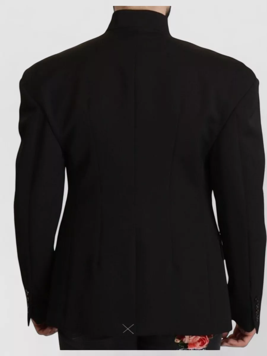 Dolce&Gabbana Single Breasted Wool Blazer