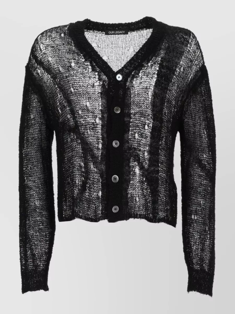 Our Legacy Open-Knit Shirt