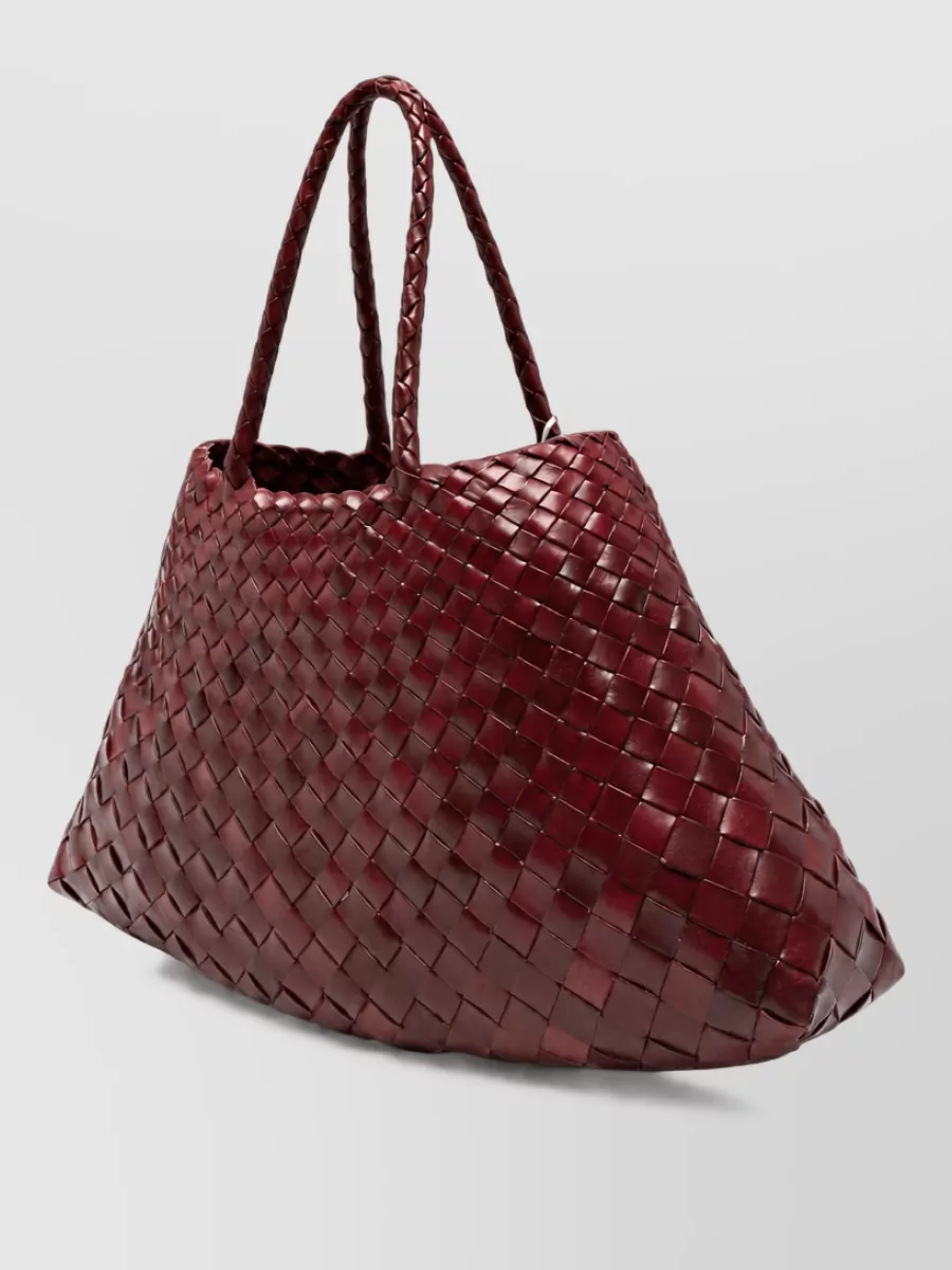 Dragon Diffusion Santa Croce Small Leather Tote Bag