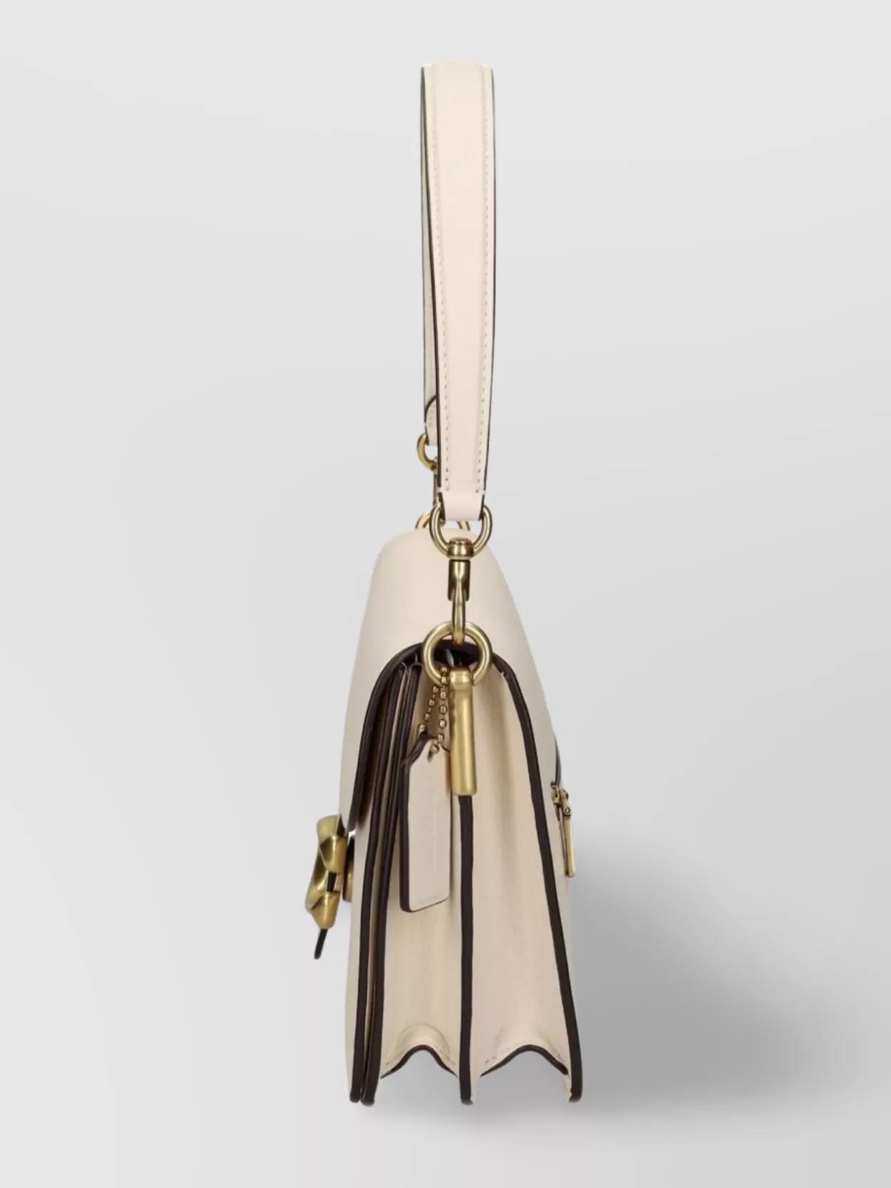 Coach Tabby Chain Leather Shoulder Bag
