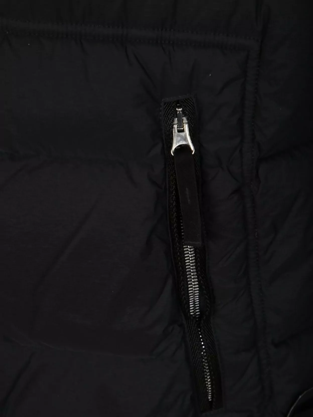 Stone Island Sleeveless Puffer Jacket High Collar