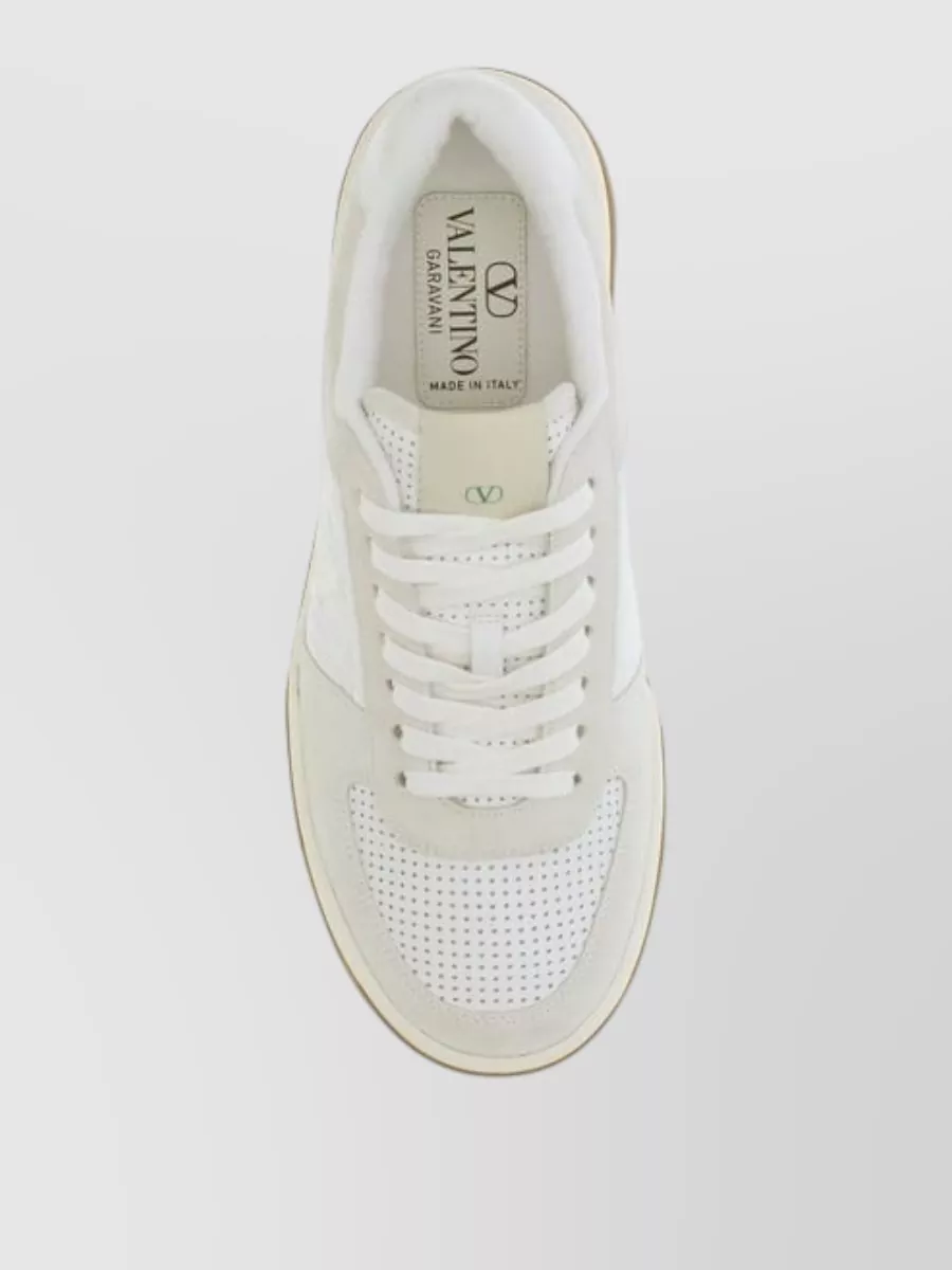 Valentino Garavani Calf Leather Low-Top Sneakers