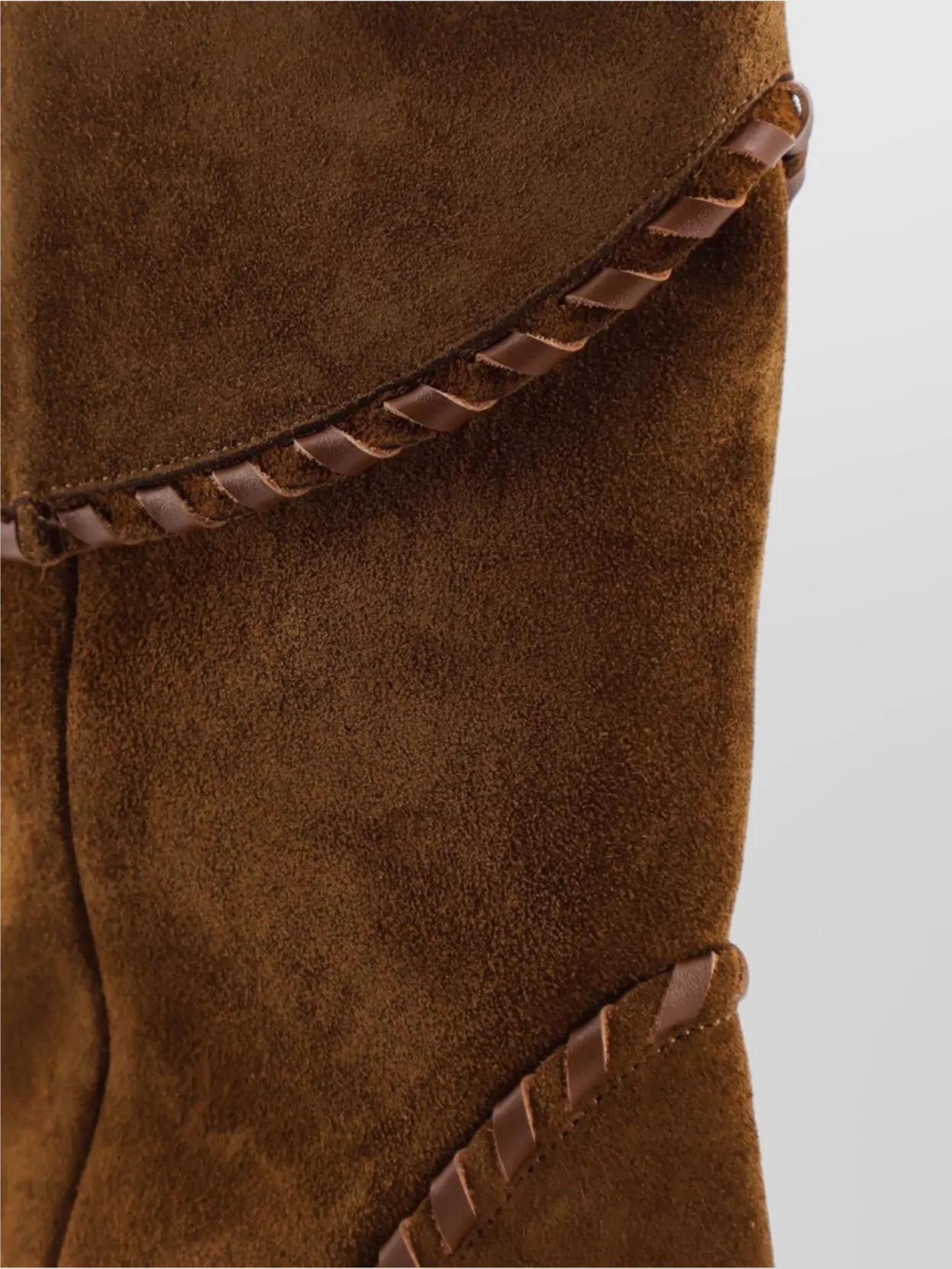 Isabel Marant Suede Wedge Heel Ankle Boots In Brown