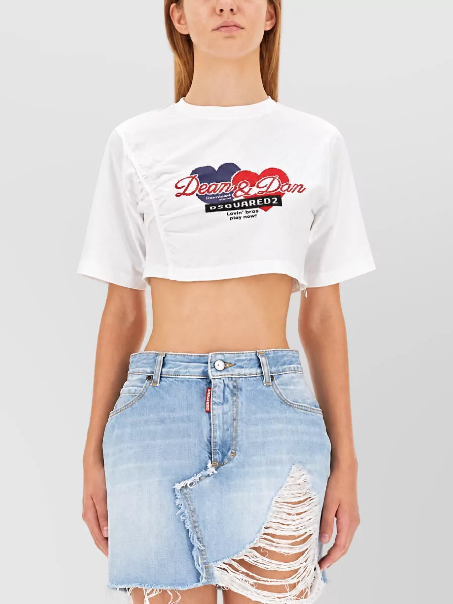 Dsquared2 Cropped t shirt