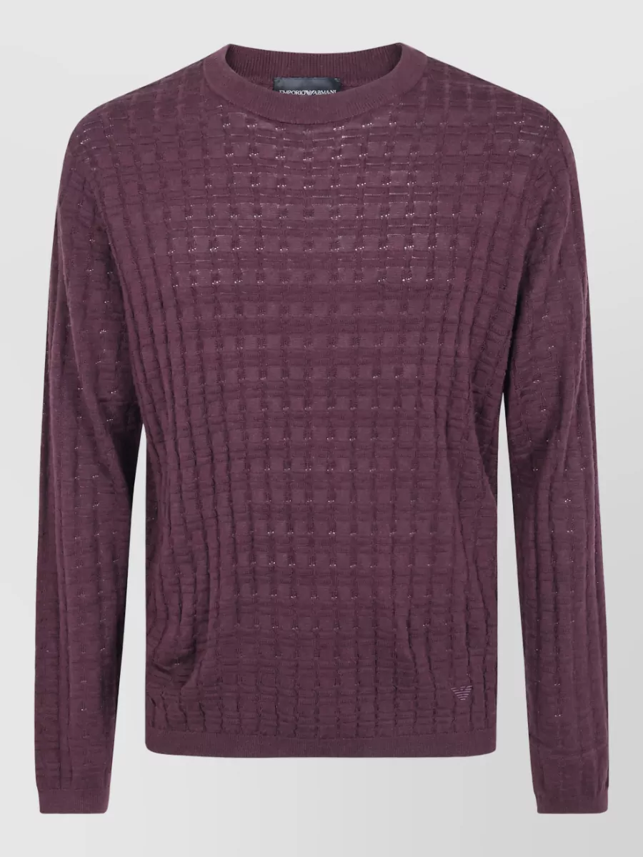 Emporio Armani round neck sweater