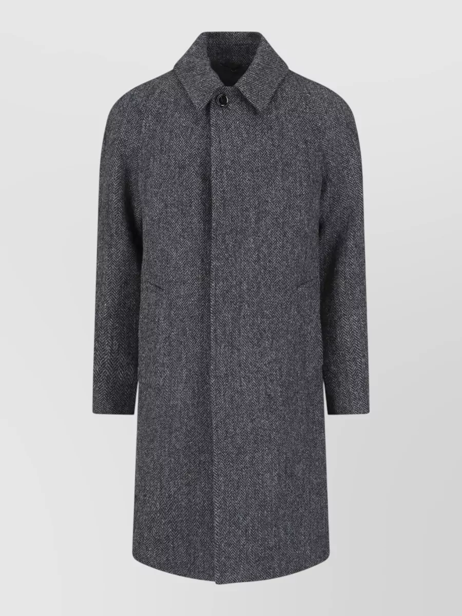 Lardini wool single breasted coat