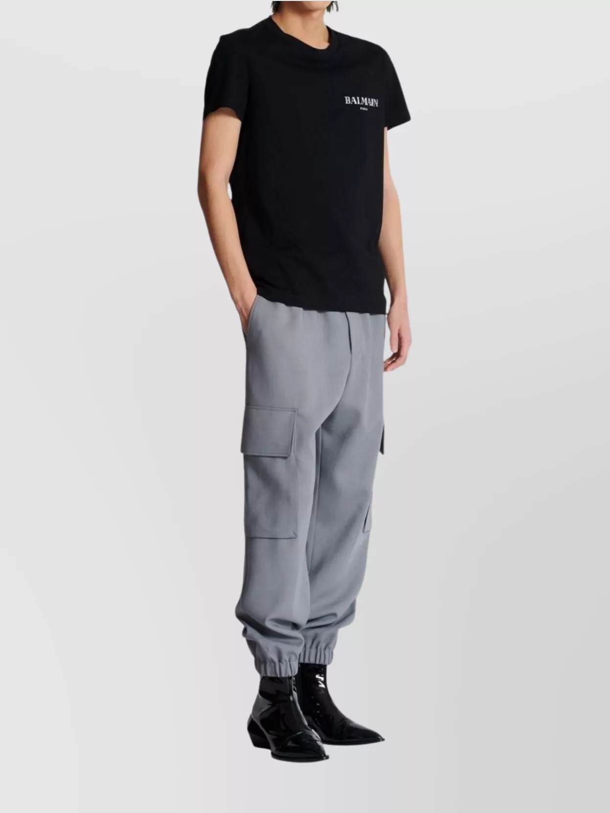 Balmain Crew Neck T-Shirt Short Sleeves