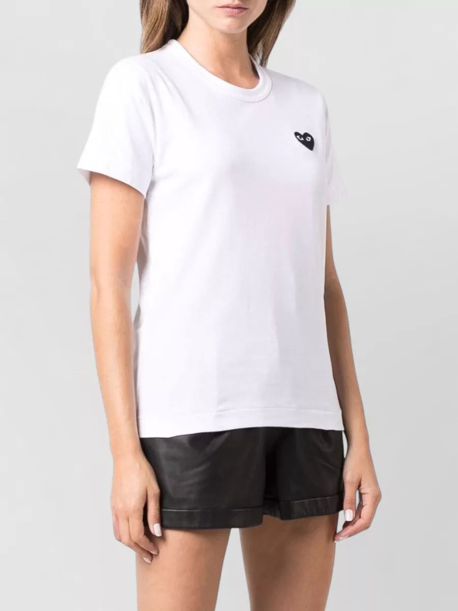 Comme Des Garçons Cotton Logo T-Shirt
