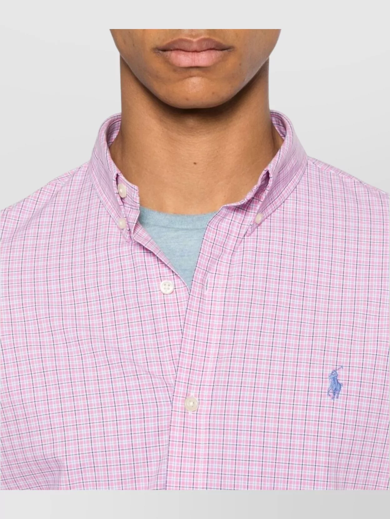 Polo Ralph Lauren Tailored Shirt With Button-Down Collar And Long Sleeves
