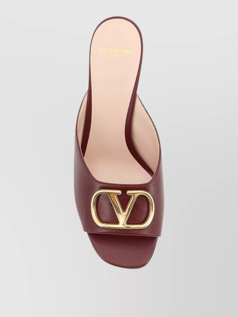 Valentino Garavani Leather Mules